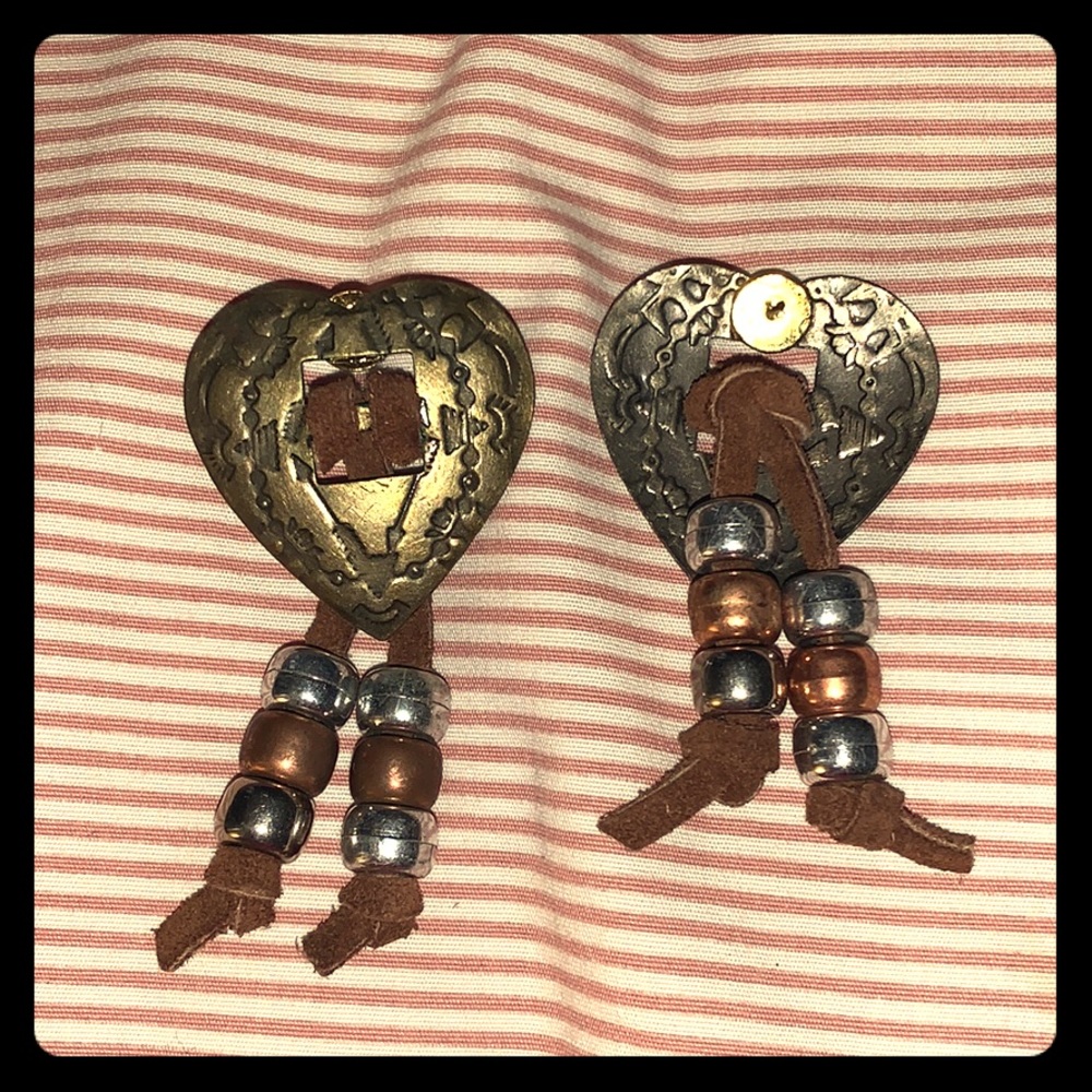 Handmade western earrings